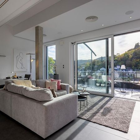 Neu Penthouse Moseltop Luxus Design Klima 2P ترابن ترارباخ المظهر الخارجي الصورة
